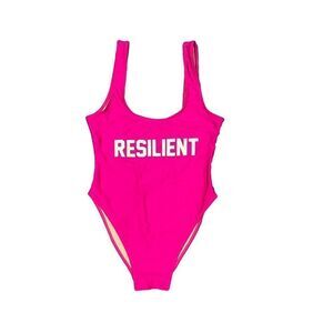 Private Party Resilient fuchsia pink one piece M L